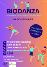 Biodanza à Die année scolaire 2024/25