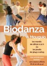 Affiche Groupes hebdos de Biodanza à Mauguio 2025-2026