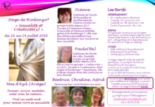 Stage "Sexualité et créativité" Juillet 2026 