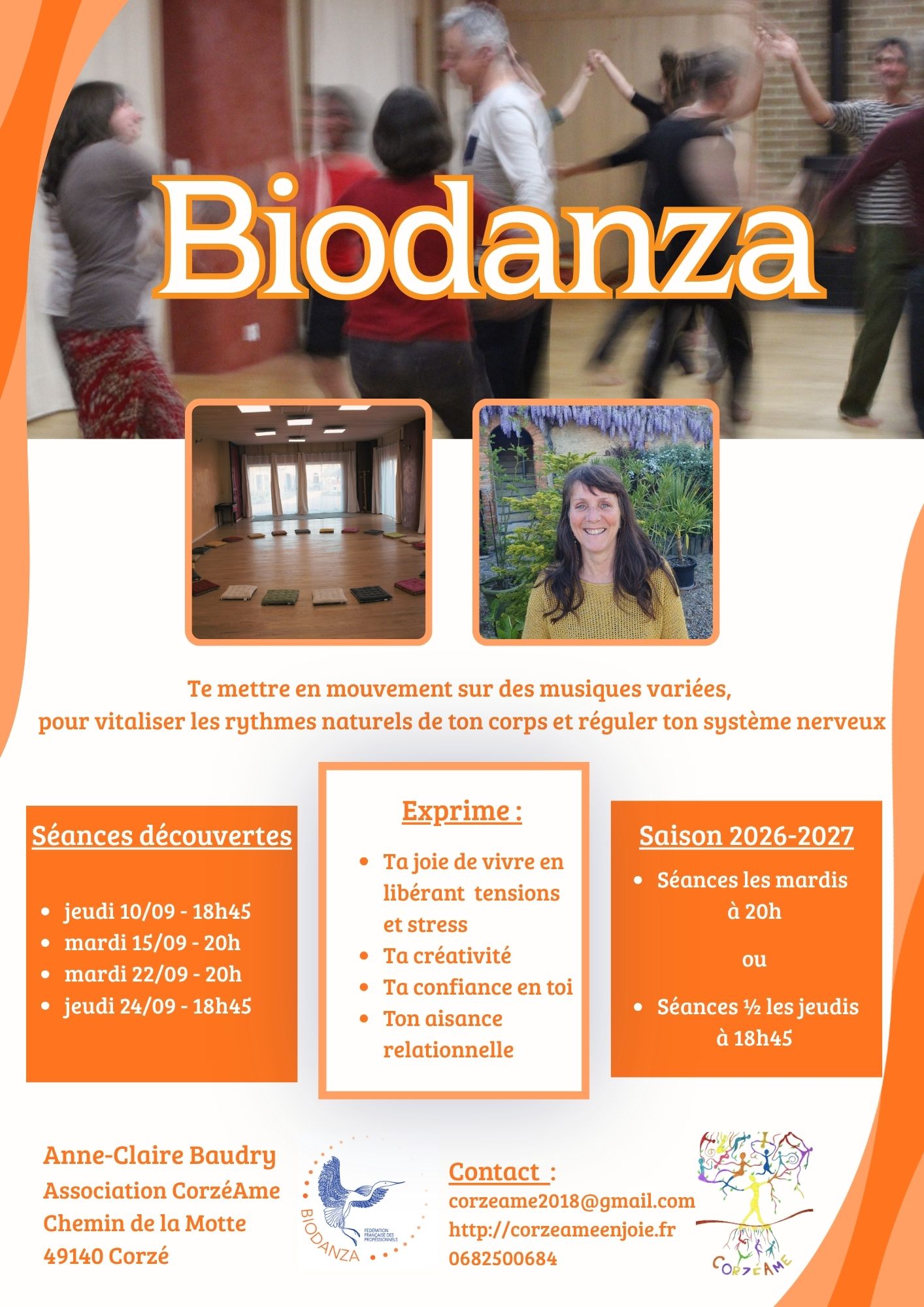 Biodanza à CorzéAme